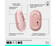 Logitech POP ICON Mouse różowa - 1276200 - zdjęcie 10